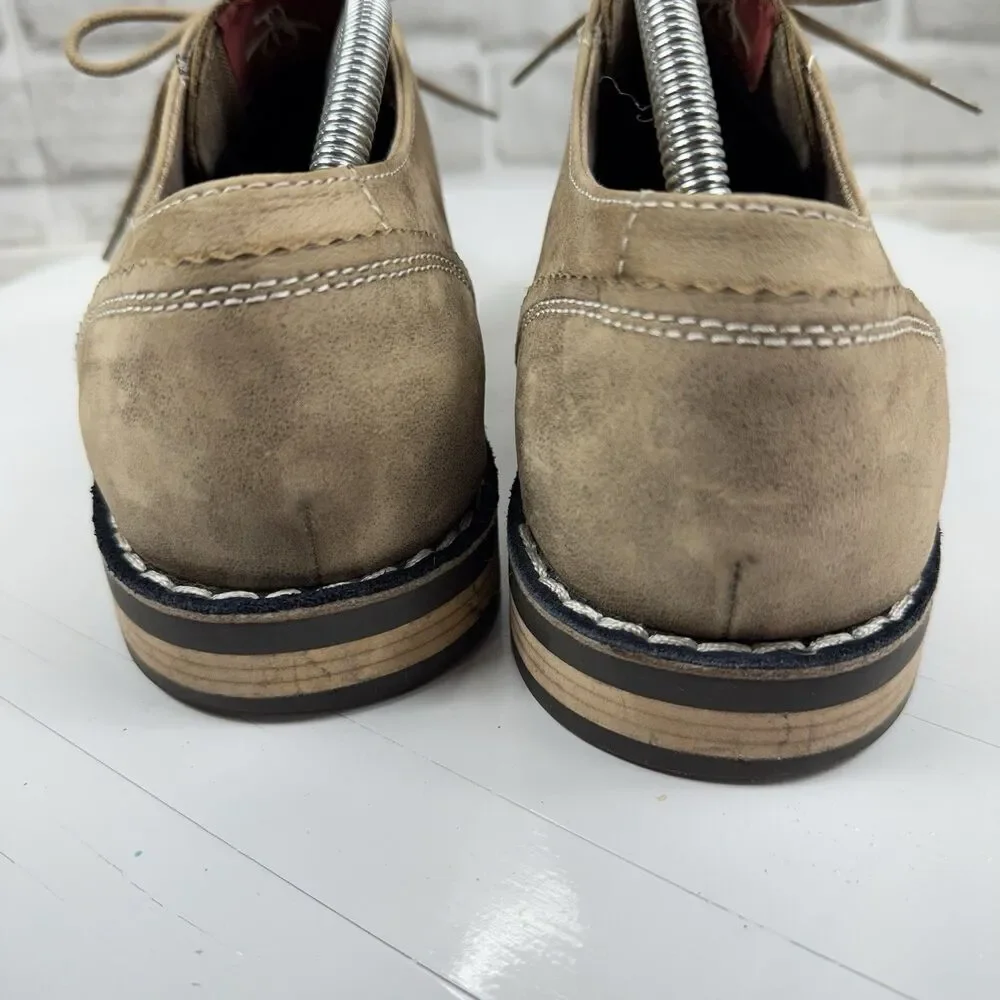 Original Penguin Waylon Men's Size 10 Brown Suede Lace Up Casual Shoes